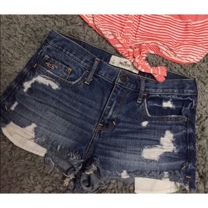 Hollister hi rise shorts